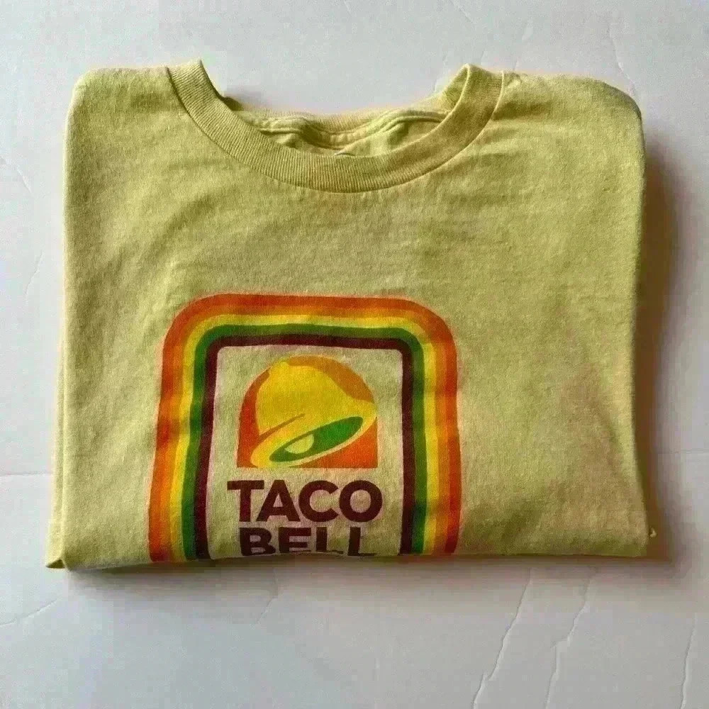 Taco Bell Retro Yellow T-shirt Size Medium - Unisex - Picture 5 of 5